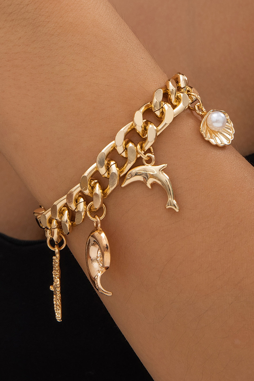 Armband oceaan Goud