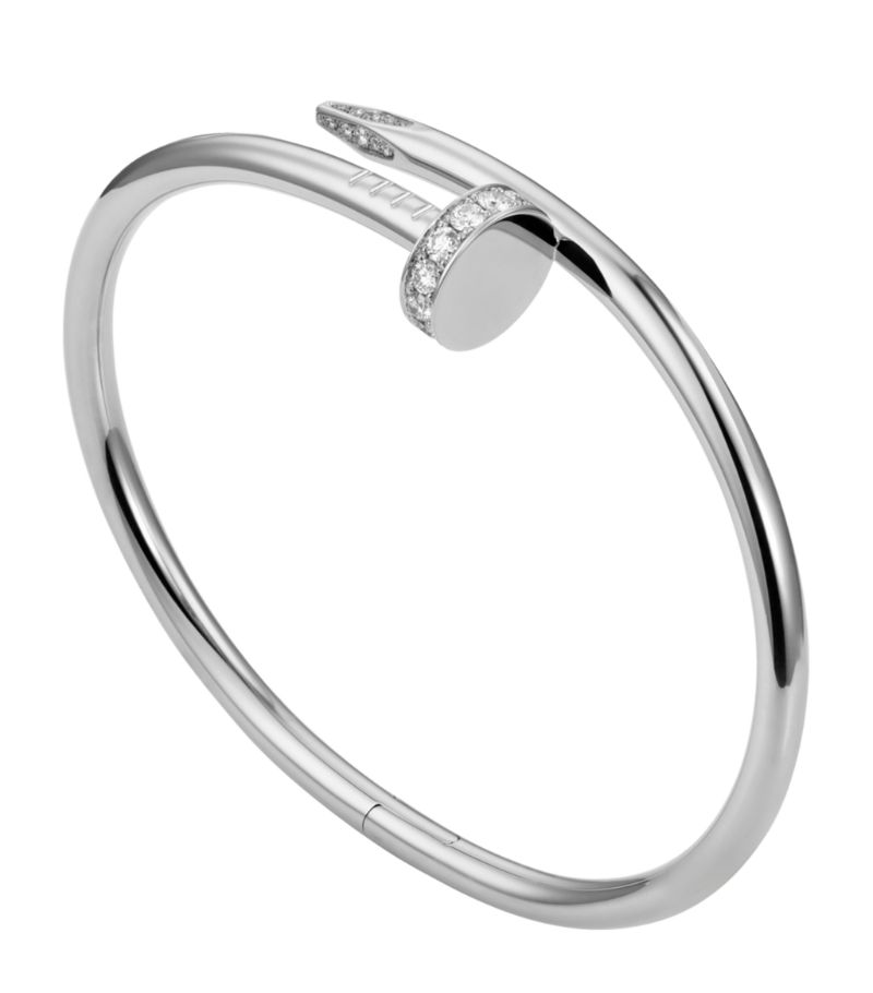 Elegante spijkerarmband Zilver