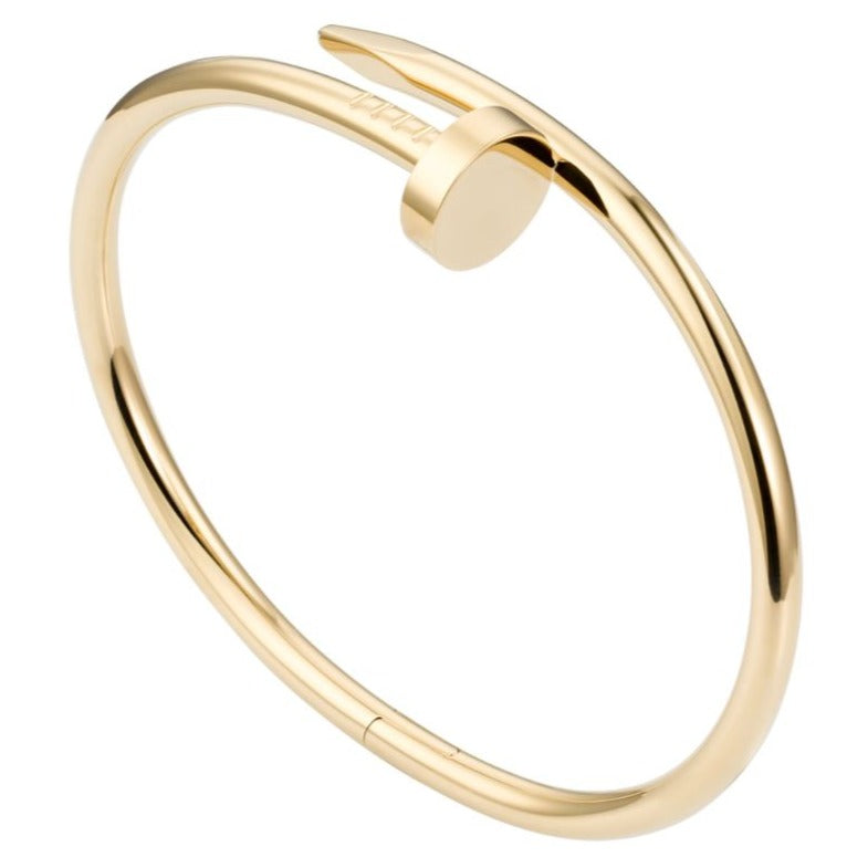 Spijkerarmband Goud