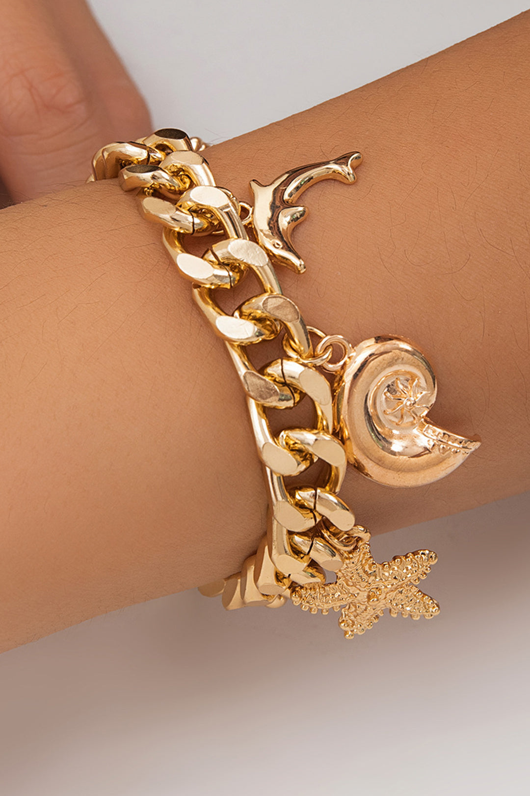 Armband oceaan Goud