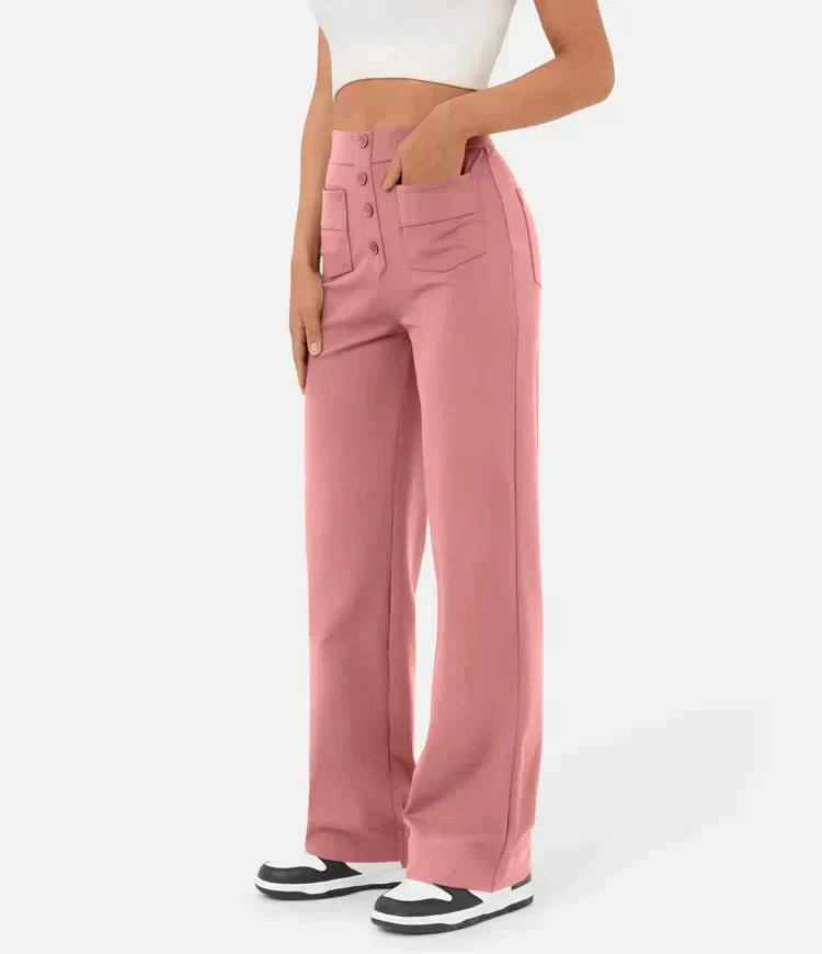 Mieke| High-waisted elastische broek