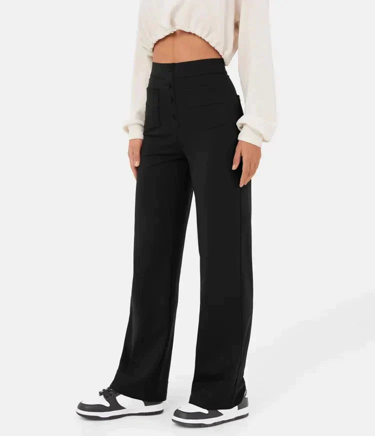 Mieke| High-waisted elastische broek