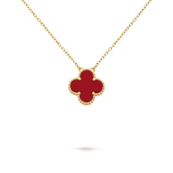 Klaver ketting Rood